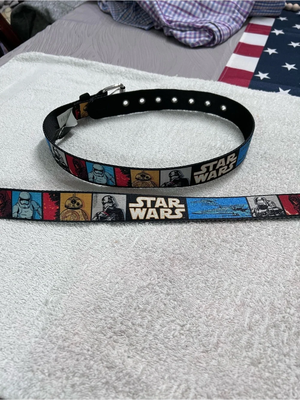 NWOT Star Wars The Force Awakens Kids Belt S/M 22-26 The Children’s Place Disney